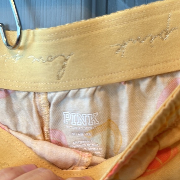 PINK by Victorias Secret lemon and orange sleep shorts - Picture 5 of 7
